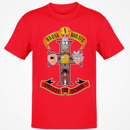 Classic Unisex T-Shirt - L41B8X7T - Red - 10