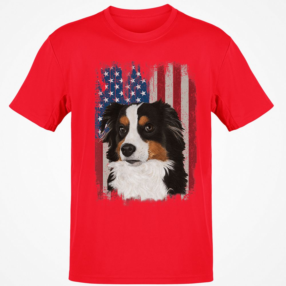 Classic Unisex T-Shirt - 7S1DZZQR - Red - 10