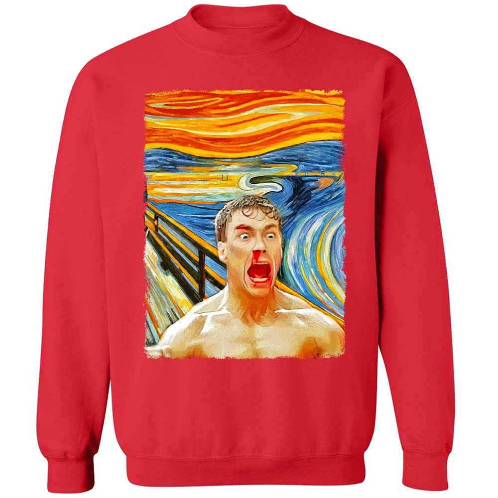 Classic Unisex Sweatshirt - L6KYSJV2 - Red - 10
