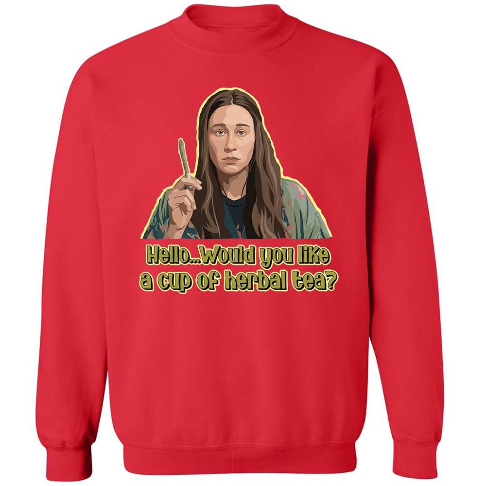 Classic Unisex Sweatshirt - V56CKU68 - Red - 10