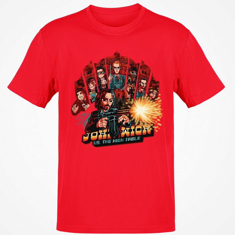 Classic Unisex T-Shirt - 6EBAD6AE - Red - 10
