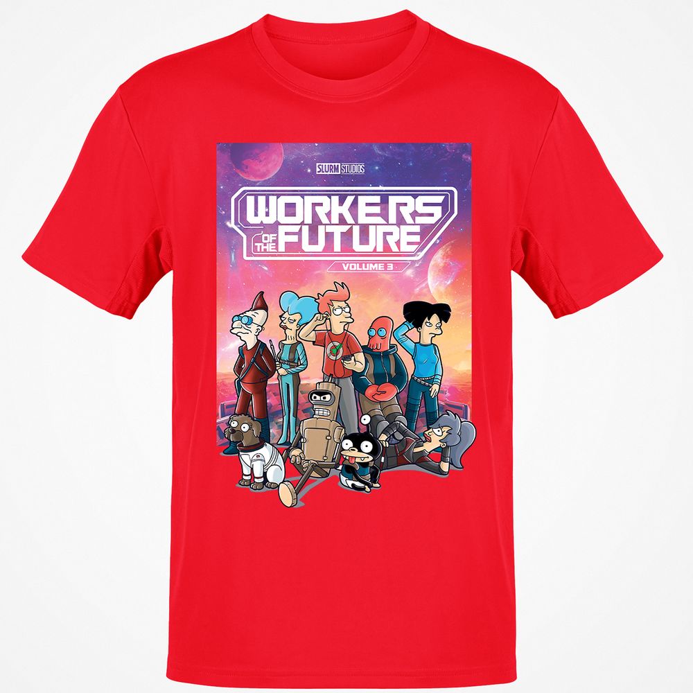 Classic Unisex T-Shirt - 5BKFHCTQ - Red - 10