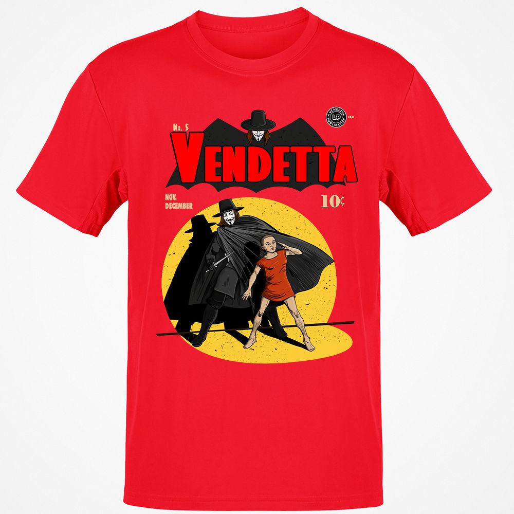 Classic Unisex T-Shirt - FV46X7XK - Red - 10