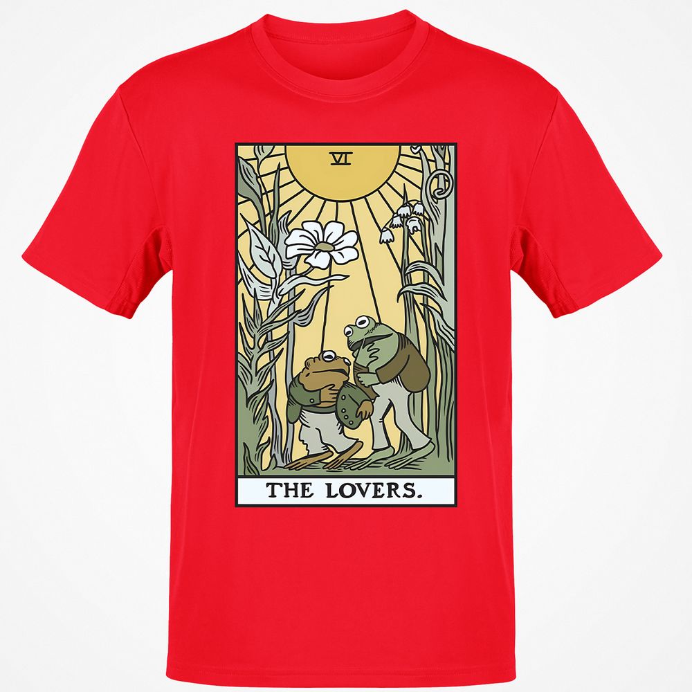 Classic Unisex T-Shirt - YWVA1GGW - Red - 10