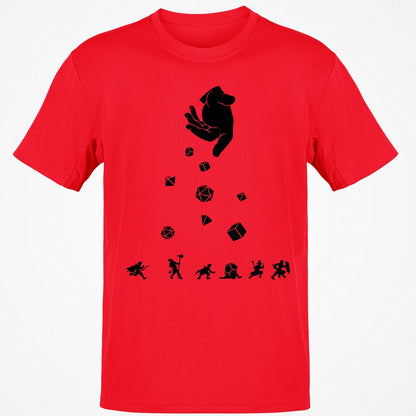 Classic Unisex T-Shirt - 8E4GDQ6Q - Red - 10