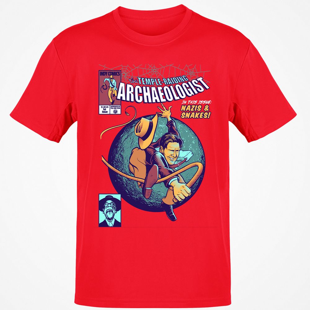 Classic Unisex T-Shirt - XHTCF1WK - Red - 10