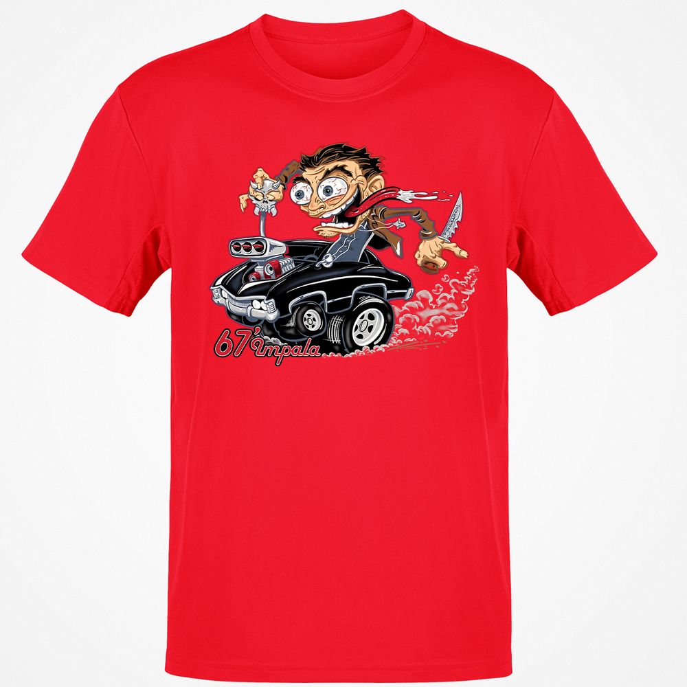 Classic Unisex T-Shirt - NT9ZJE4C - Red - 10