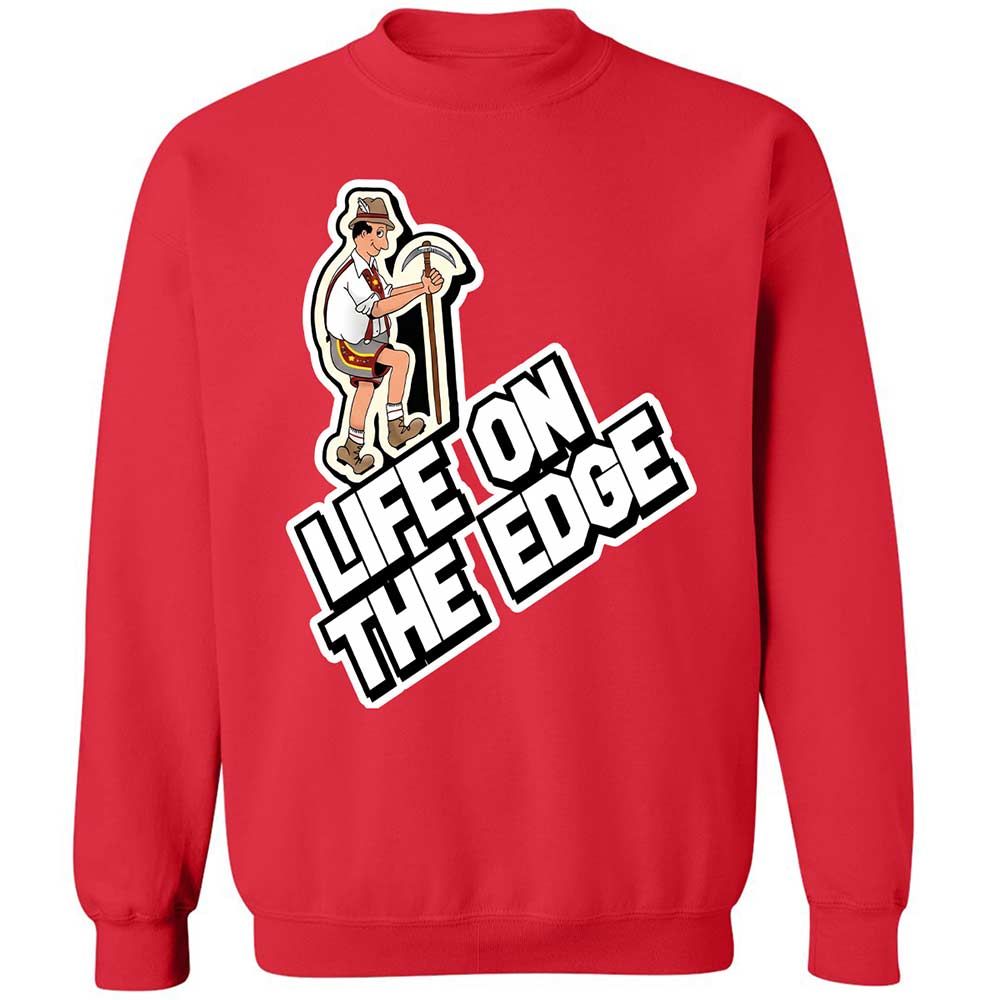 Classic Unisex Sweatshirt - YVJRUQFH - Red - 10