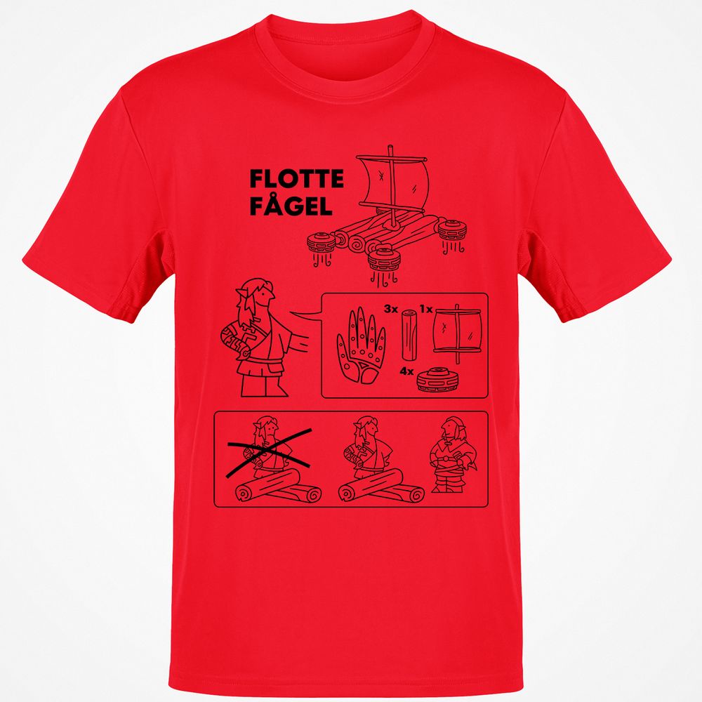 Classic Unisex T-Shirt - BKJJWWKX - Red - 10