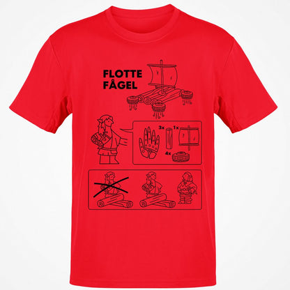 Classic Unisex T-Shirt - BKJJWWKX - Red - 10
