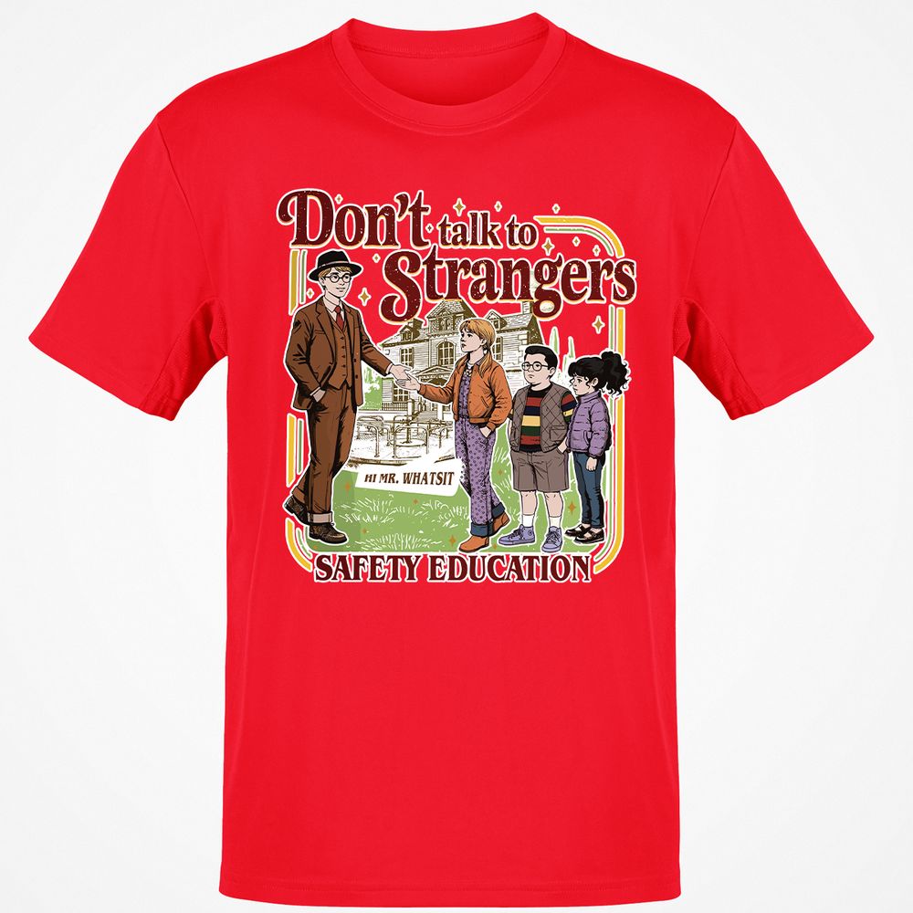Classic Unisex T-Shirt - 4W7K24FY - Red - 10