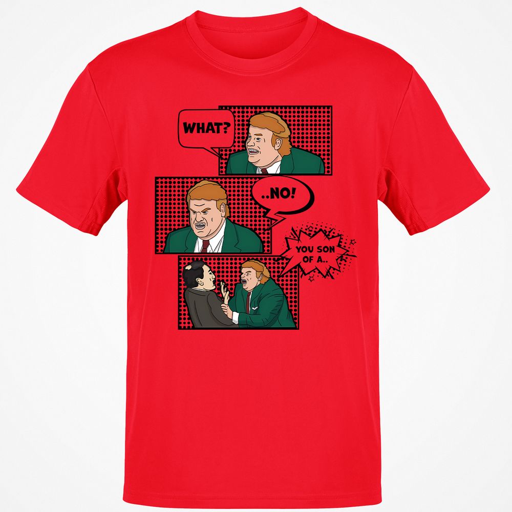 Classic Unisex T-Shirt - AZSHQKTC - Red - 10