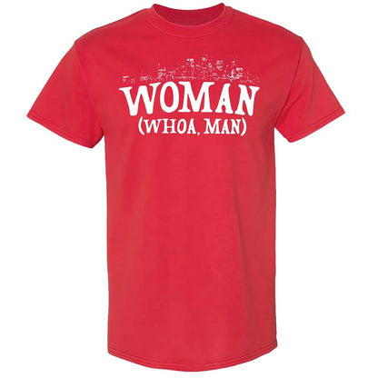 Woman - Whoa, Man - Red - 10