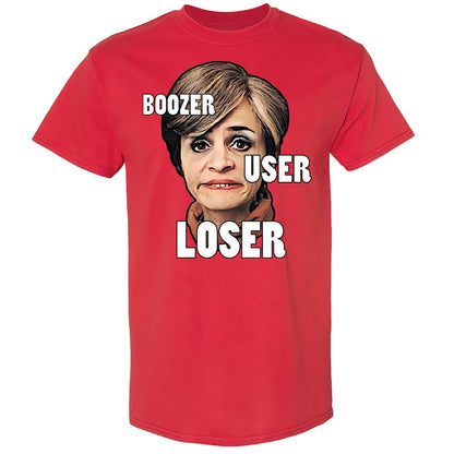 I was a boozer, a user, and a loser - Red - 10