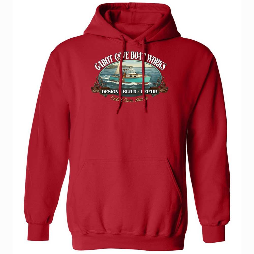Classic Unisex Hoodie - A1ZMRVYU - Red - 10