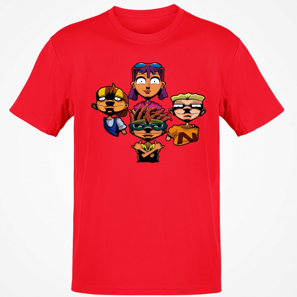 Classic Unisex T-Shirt - JCG3CRED - Red - 10