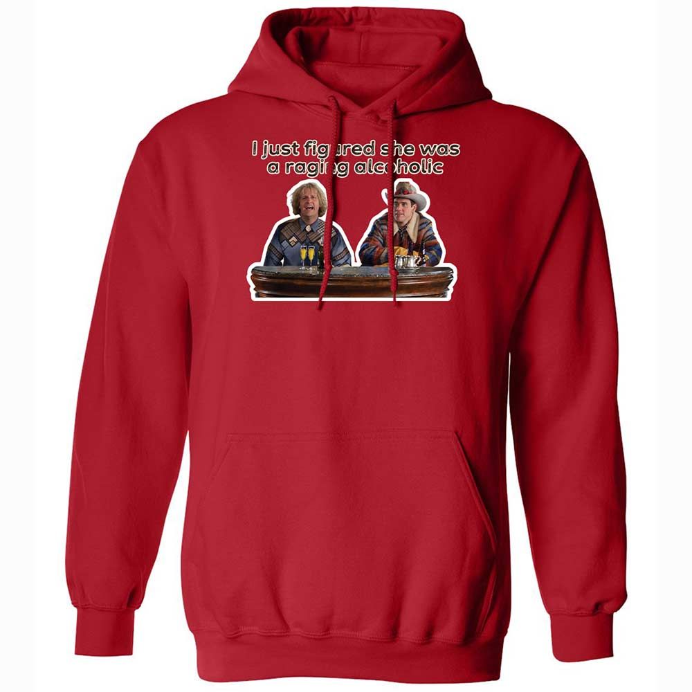 Classic Unisex Hoodie - VEEA7UC4 - Red - 10