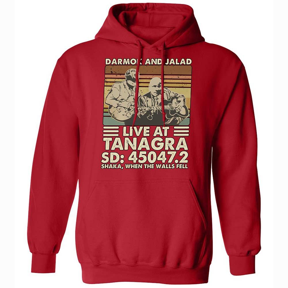 Classic Unisex Hoodie - UXRRXLRS - Red - 10