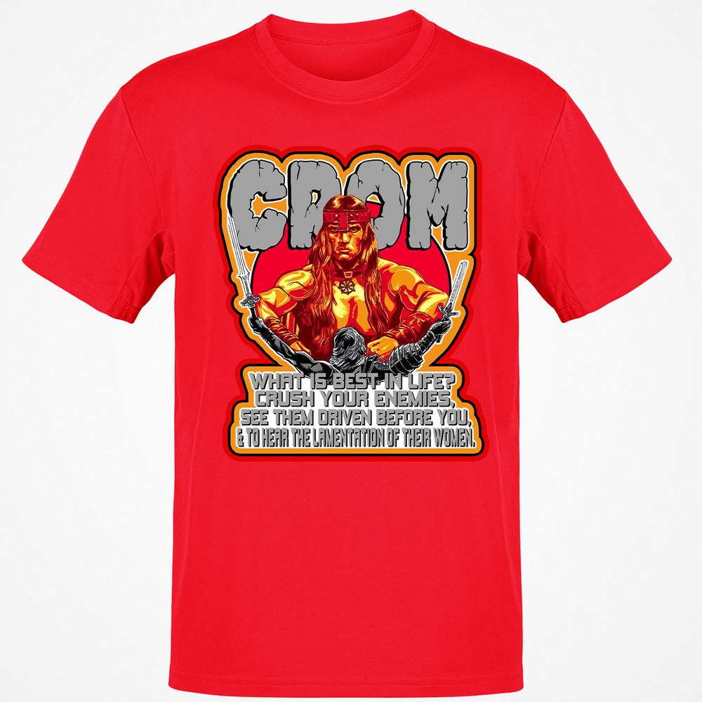 Classic Unisex T-Shirt - EKPZHPDE - Red - 10
