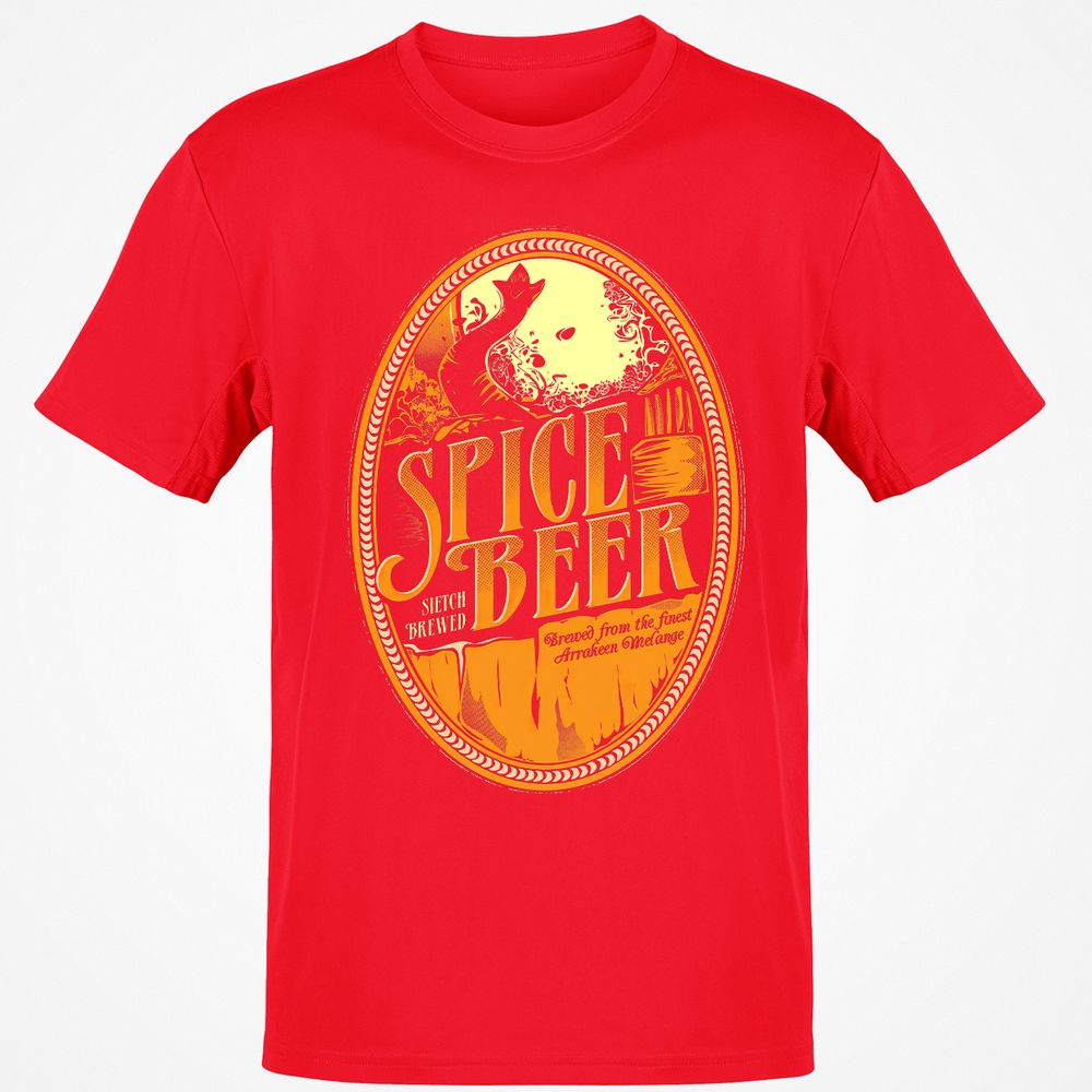Classic Unisex T-Shirt - QNF8ENCZ - Red - 10