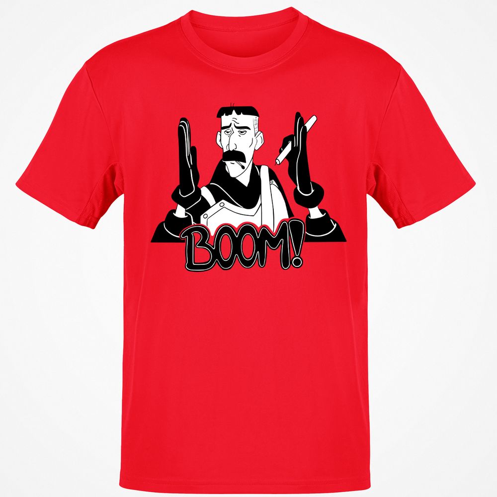 Classic Unisex T-Shirt - XRXQZEJV - Red - 10