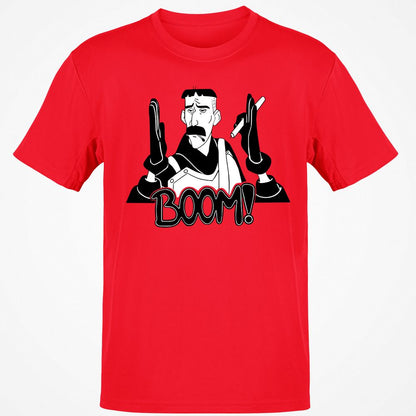 Classic Unisex T-Shirt - XRXQZEJV - Red - 10