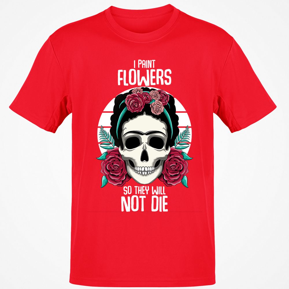 Classic Unisex T-Shirt - C6AV7B8M - Red - 10