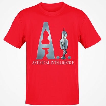 Classic Unisex T-Shirt - N124MVDD - Red - 10