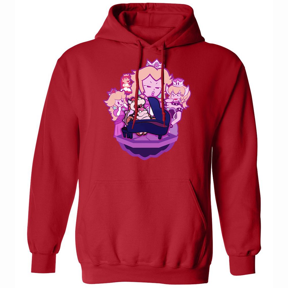 Classic Unisex Hoodie - 2XN2UMQQ - Red - 10