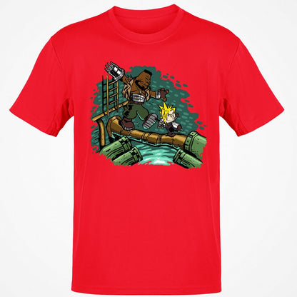 Classic Unisex T-Shirt - 71FNM345 - Red - 10