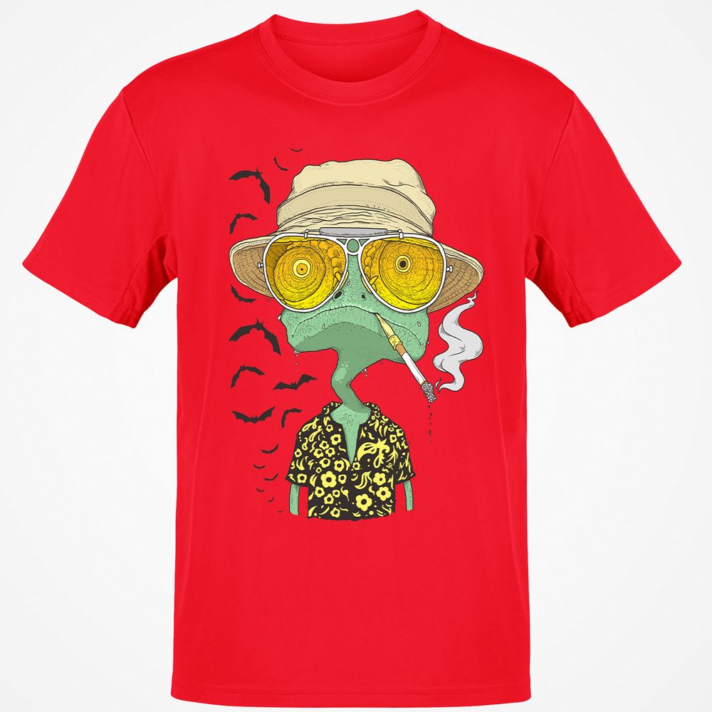 Classic Unisex T-Shirt - 8R3W6ENX - Red - 10