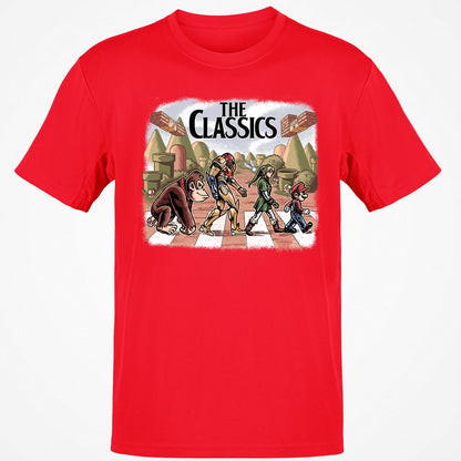 Classic Unisex T-Shirt - 5NL1ZA7N - Red - 10