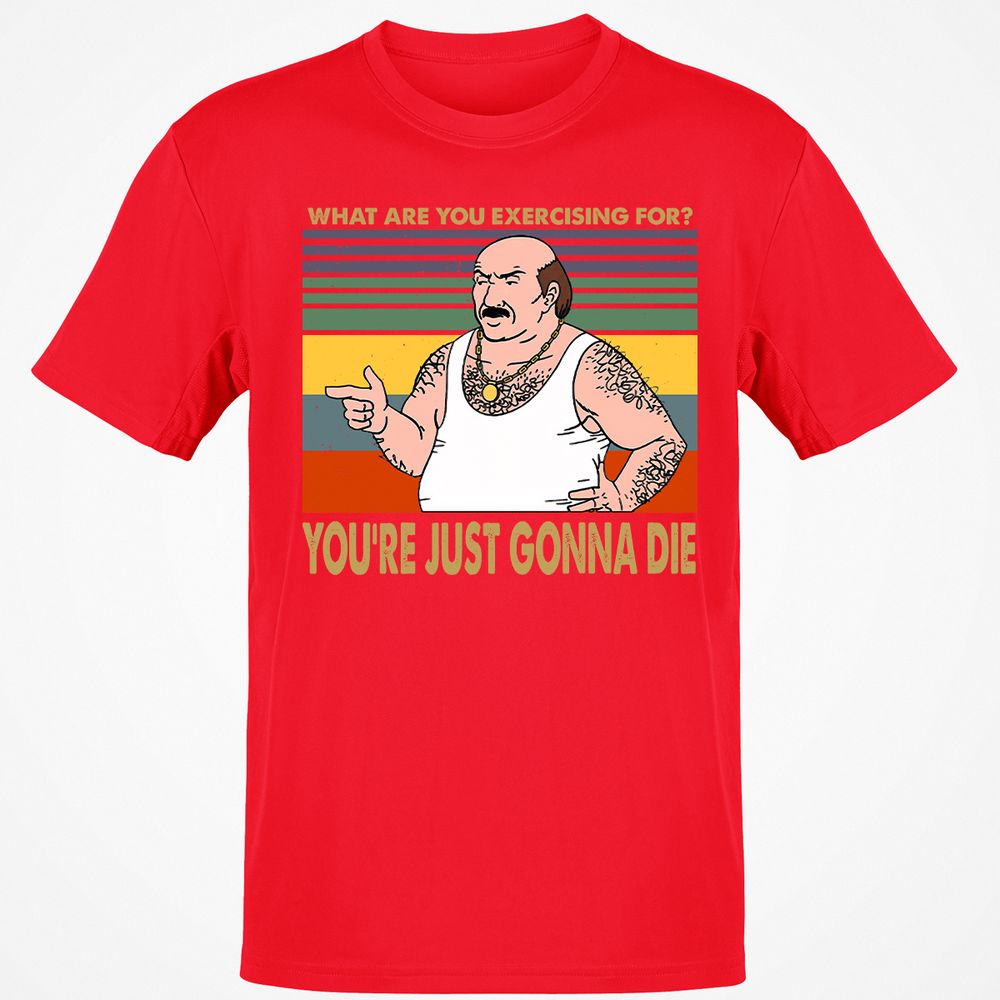 Classic Unisex T-Shirt - UXUJMTTK - Red - 10