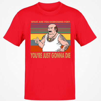 Classic Unisex T-Shirt - UXUJMTTK - Red - 10