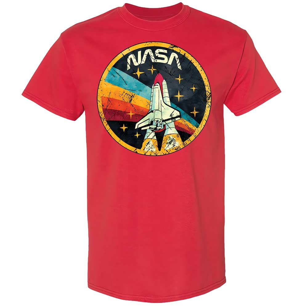 USA Space Agency Vintage Colors - Red - 10