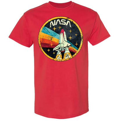 USA Space Agency Vintage Colors - Red - 10