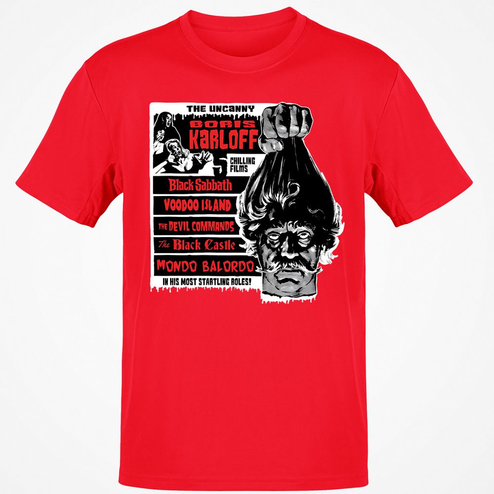 Classic Unisex T-Shirt - J8RUAVDR - Red - 10