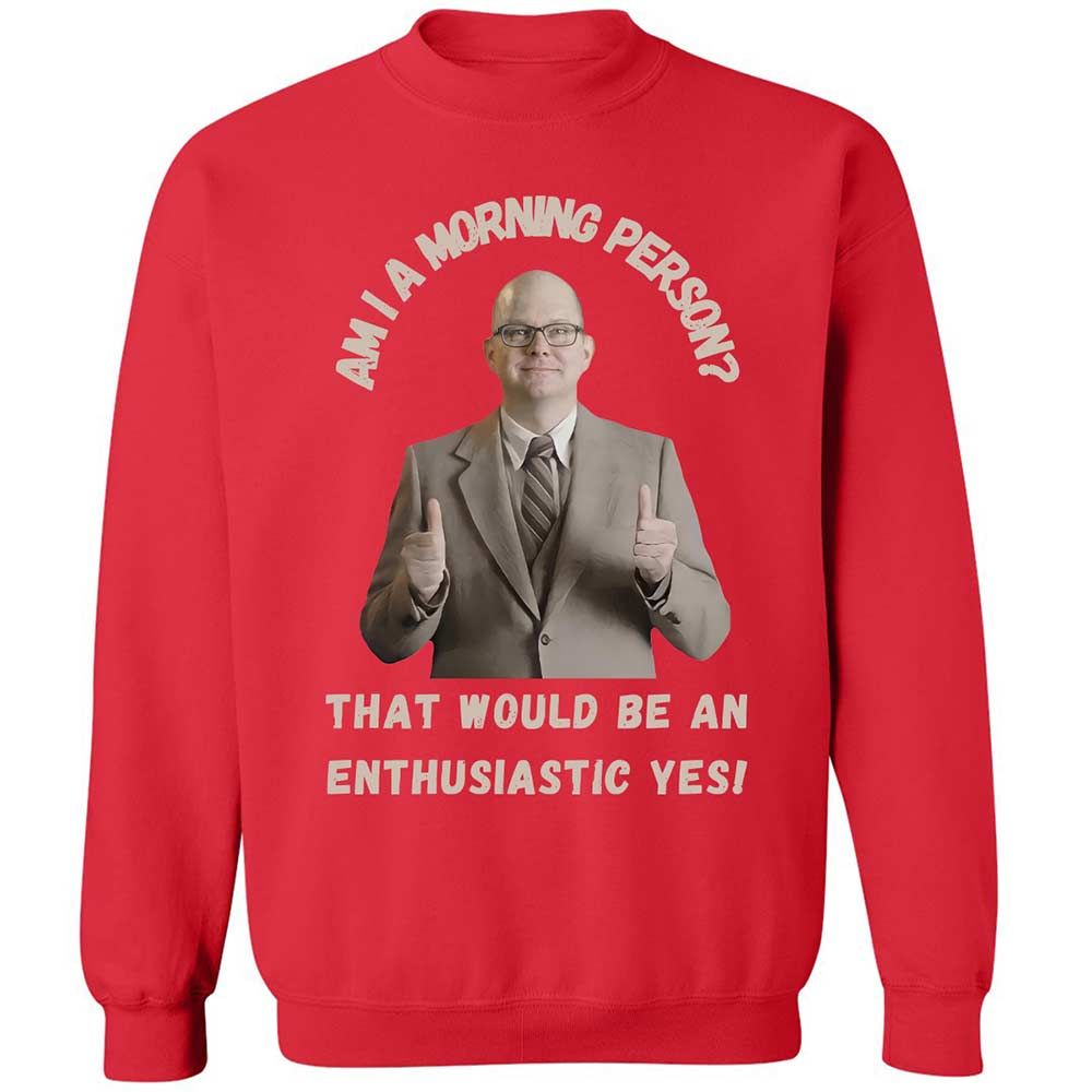 Classic Unisex Sweatshirt - L5XUES1G - Red - 10