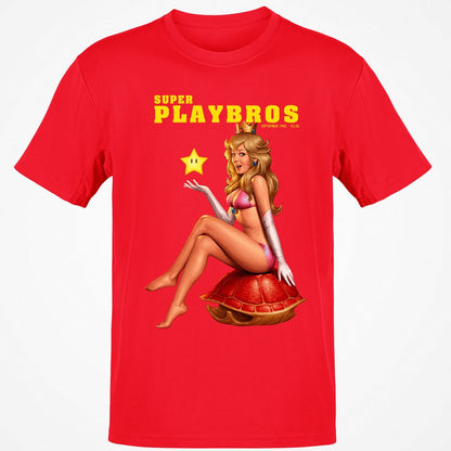 Classic Unisex T-Shirt - 6EA4RB93 - Red - 10