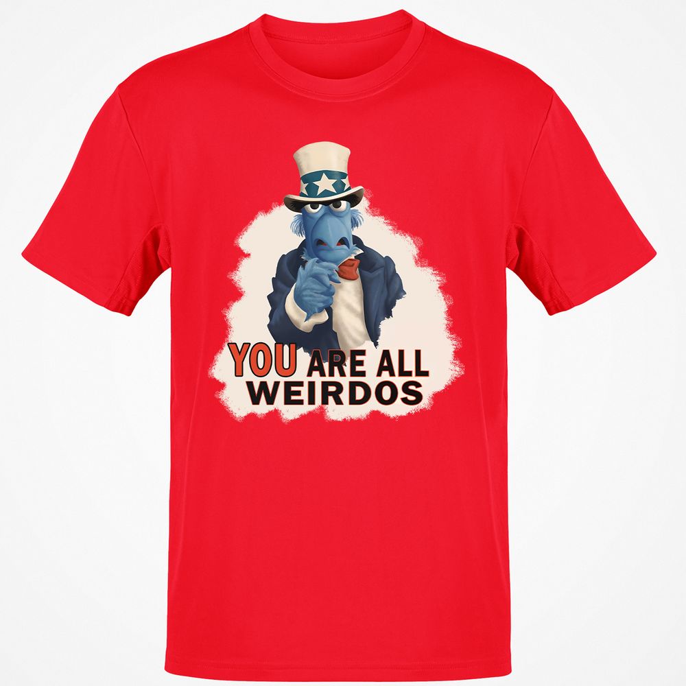 Classic Unisex T-Shirt - HUQQJT7T - Red - 10