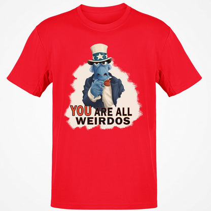 Classic Unisex T-Shirt - HUQQJT7T - Red - 10