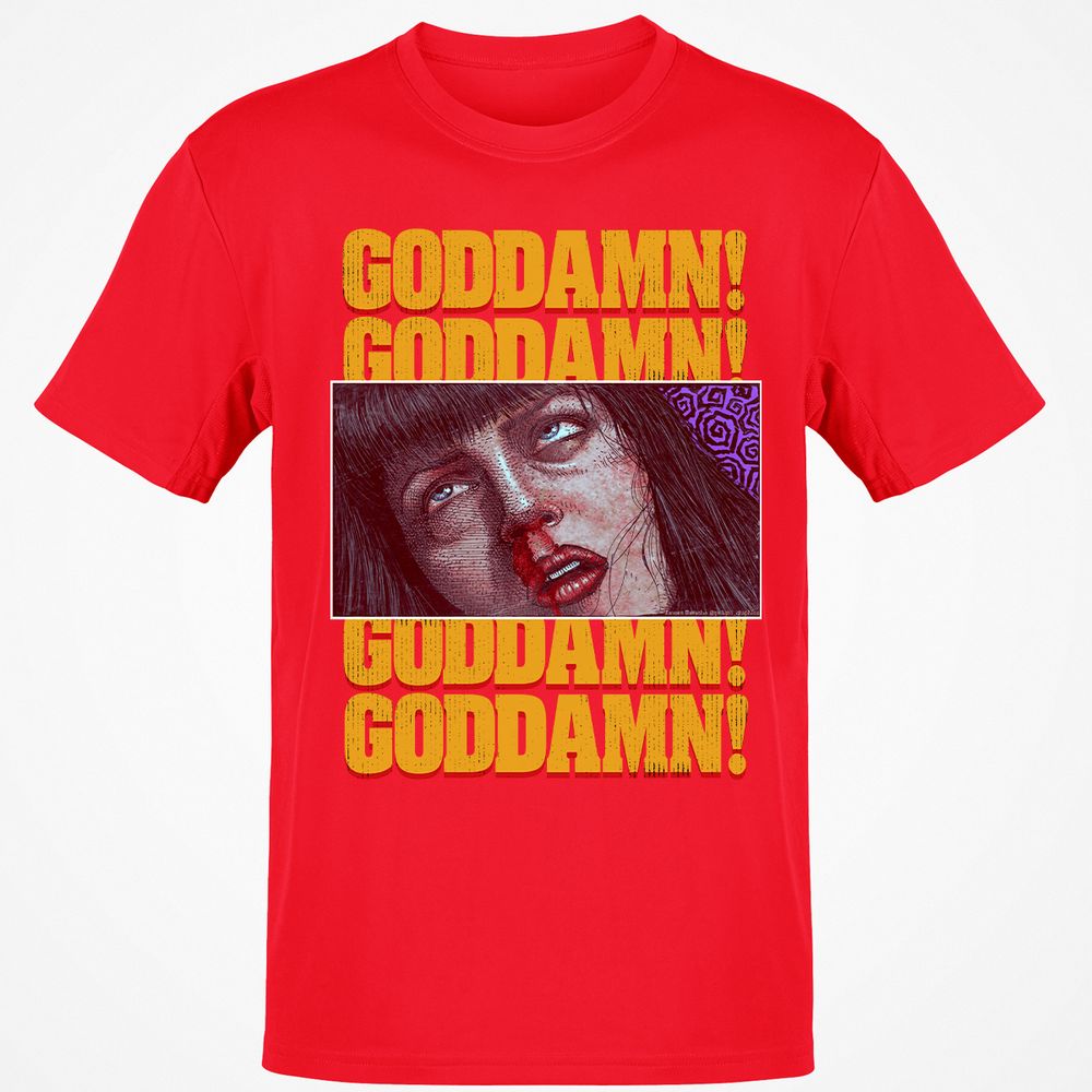 Classic Unisex T-Shirt - 88TE46VF - Red - 10