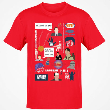 Classic Unisex T-Shirt - 3851B8NW - Red - 10