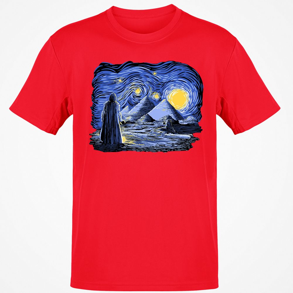 Classic Unisex T-Shirt - UVVEFDDU - Red - 10