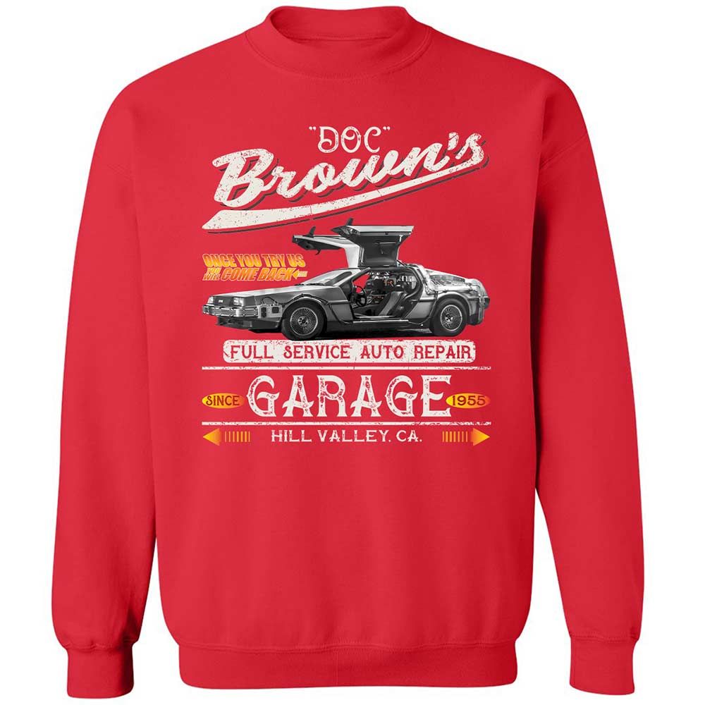 Classic Unisex Sweatshirt - 1VDM9CUS - Red - 10