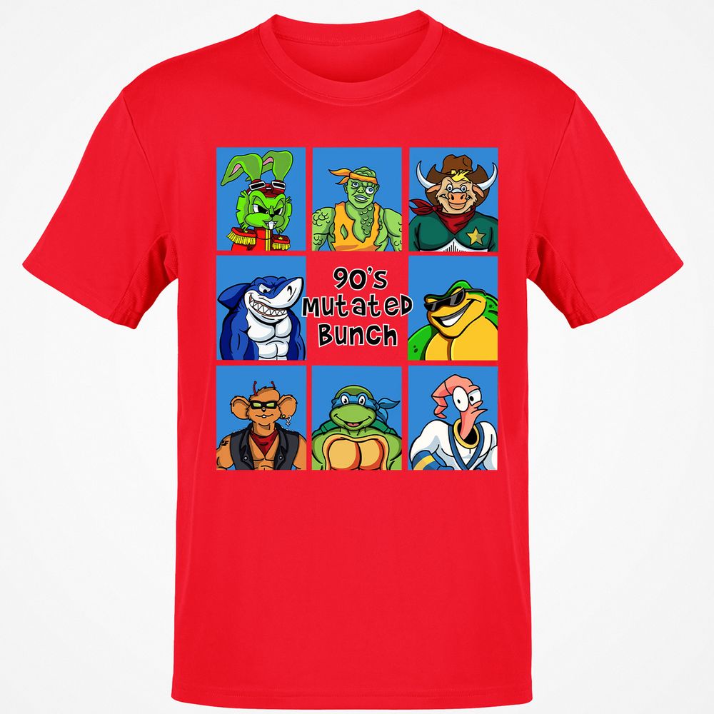 90's Mutated Bunch - Red - 10