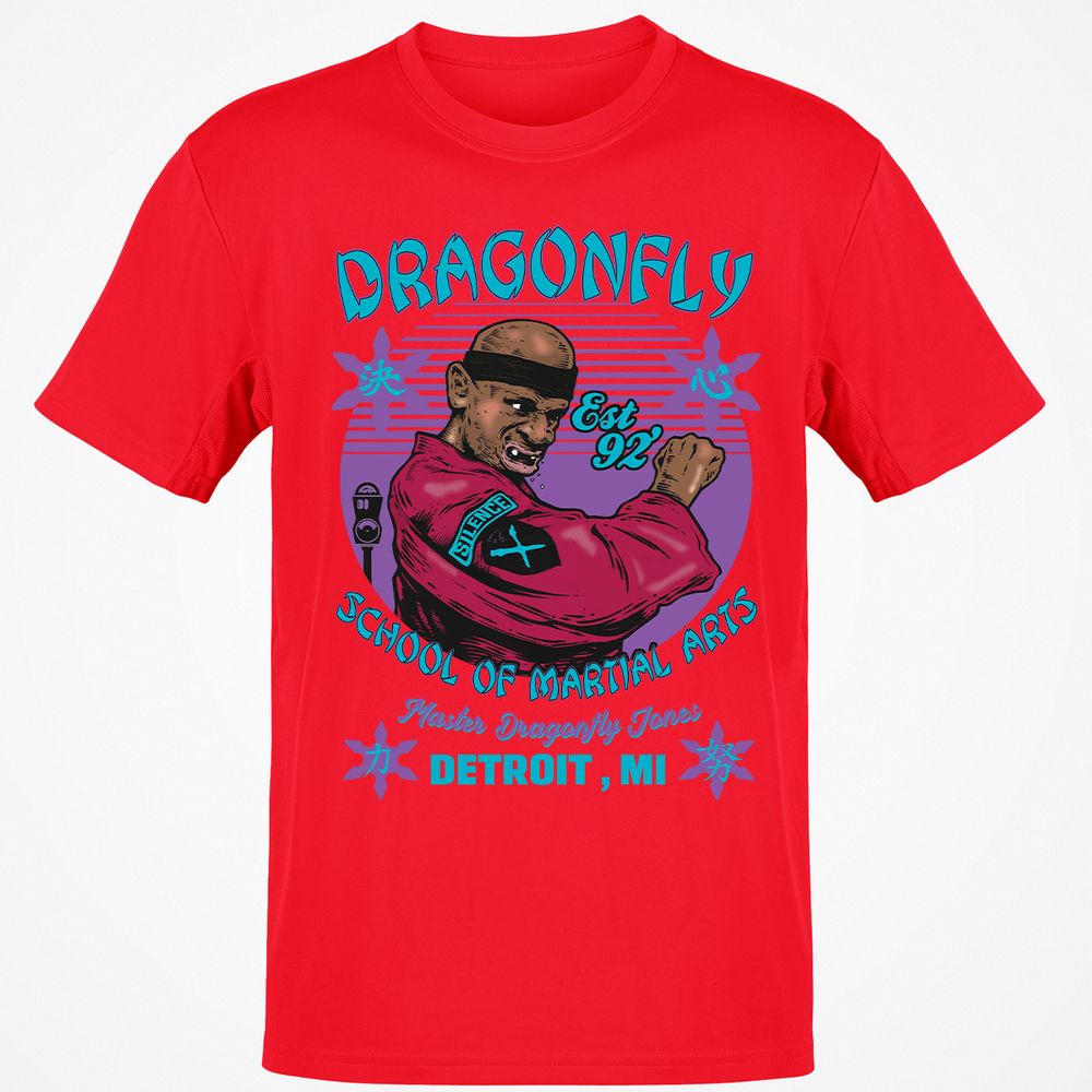 Classic Unisex T-Shirt - RPNNEV5Z - Red - 10