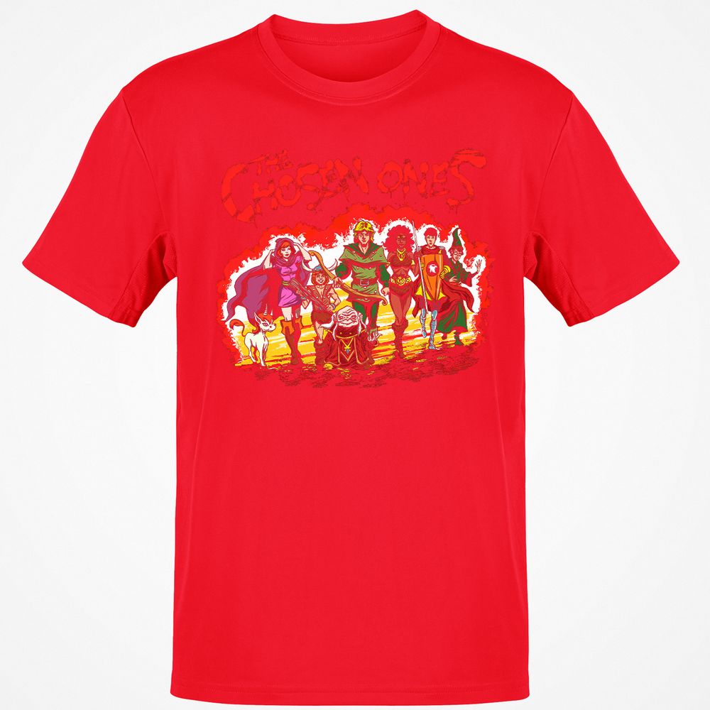Classic Unisex T-Shirt - 6KSR7TAP - Red - 10