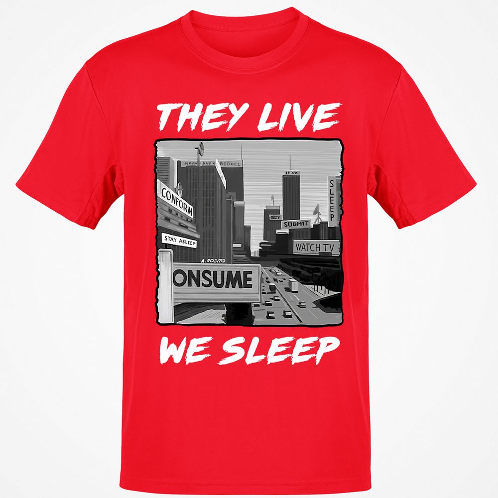 Classic Unisex T-Shirt - ZVFMG6J5 - Red - 10