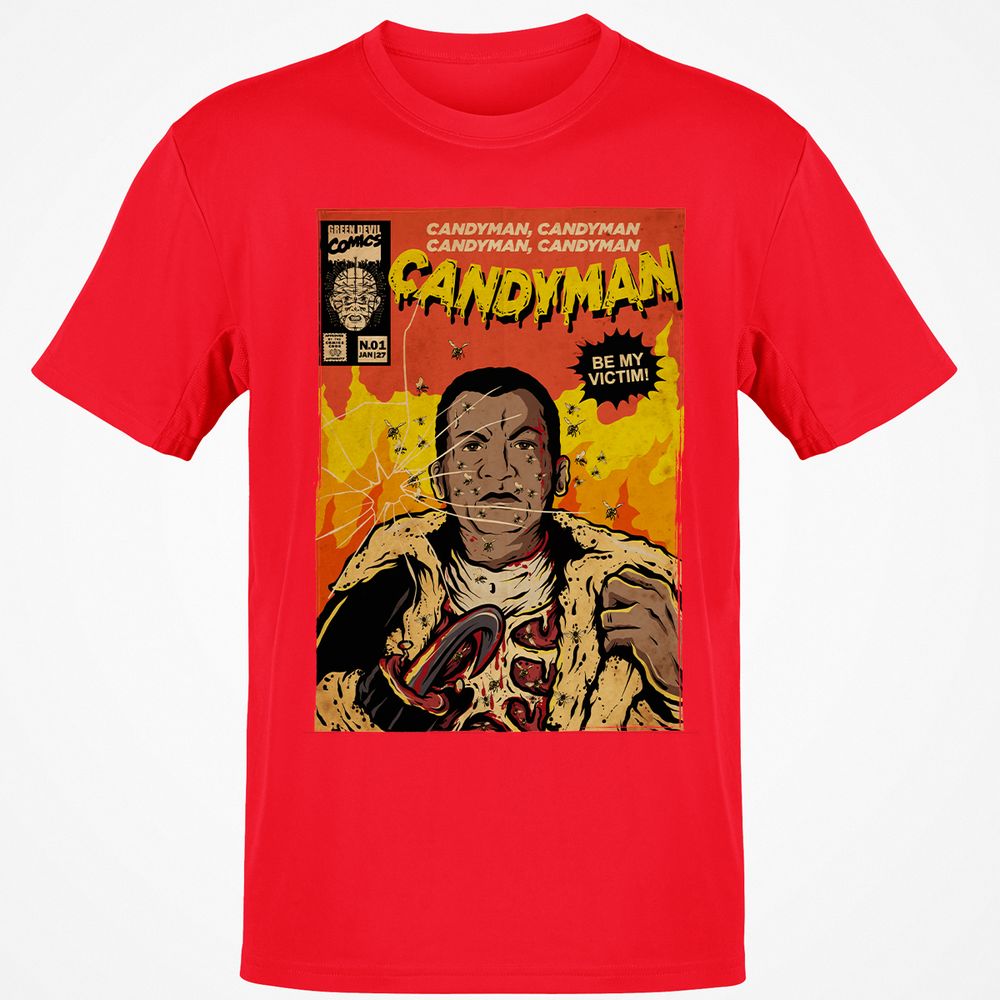 Classic Unisex T-Shirt - 1GS6TQ1E - Red - 10